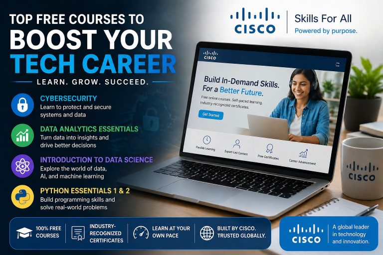 cisco free certification courses