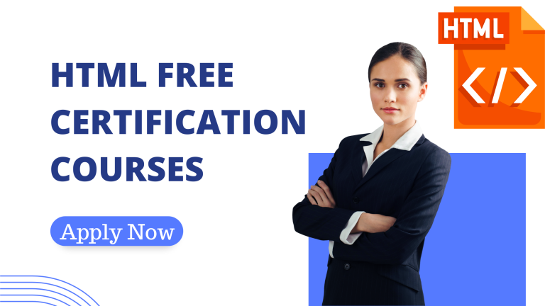 HMTL Free certification courses