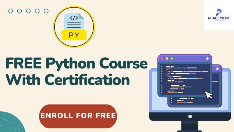 Python FREE Certification Courses