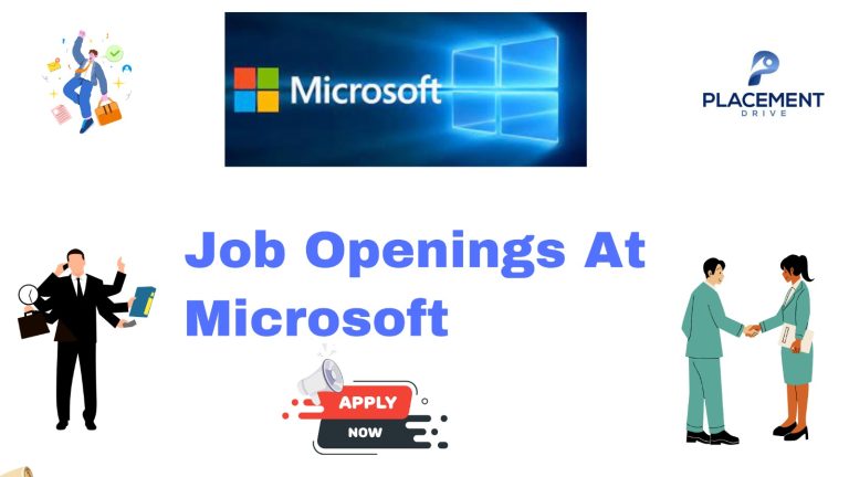 Multiple Job Openings At Microsoft
