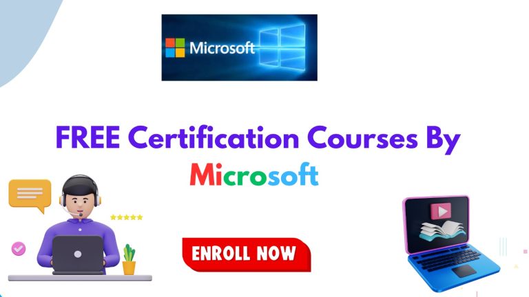 FREE Certification Courses By Microsoft