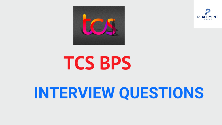 Interview Questions For TCS BPS