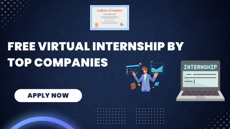 Free Virtual Internship By Top Companies