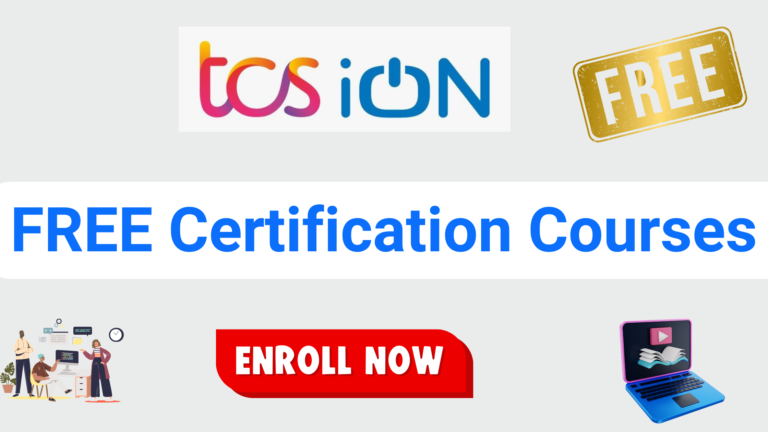 TCS FREE Certification Courses