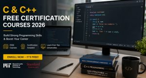 C , C++ FREE Certification Courses