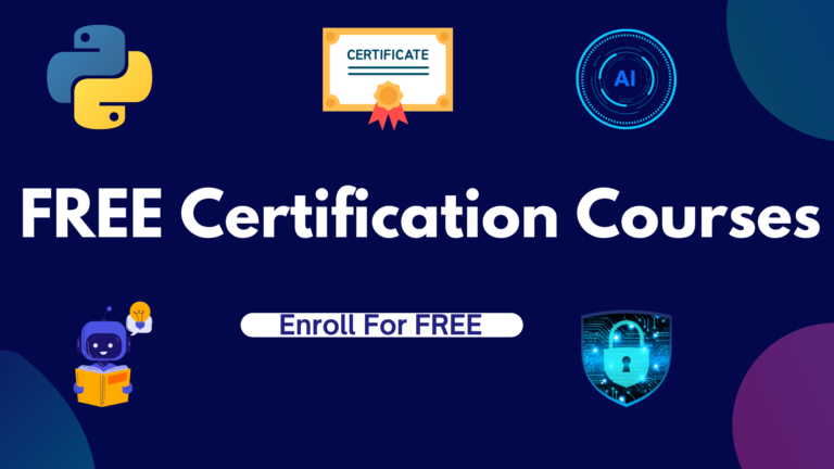 Free Online Courses With Certificates