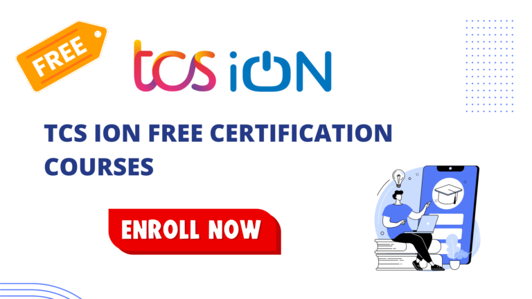 TCS iON FREE Certification Courses