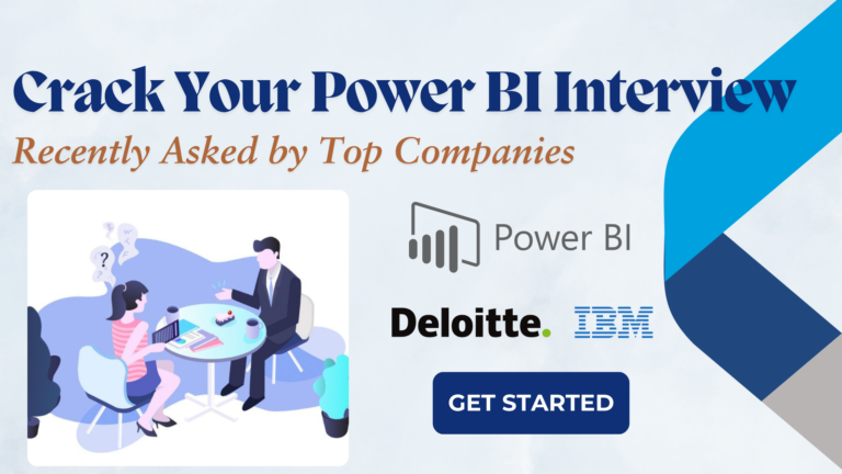 Top 18 Power BI Interview Questions Asked by IBM & Deloitte!