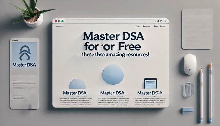 Master DSA for Free