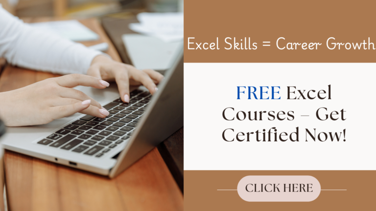 Master MS Excel for Data Analytics – Get Certified for FREE! 🚀