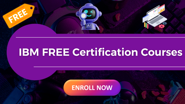 IBM FREE Certification Courses