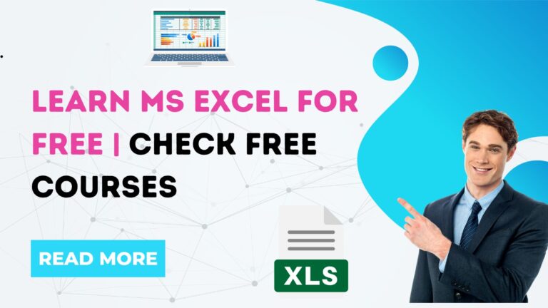 Learn MS Excel For FREE