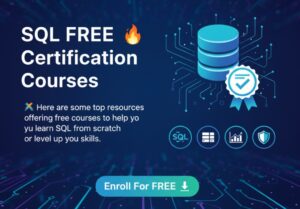 SQL FREE Cerrtification Courses