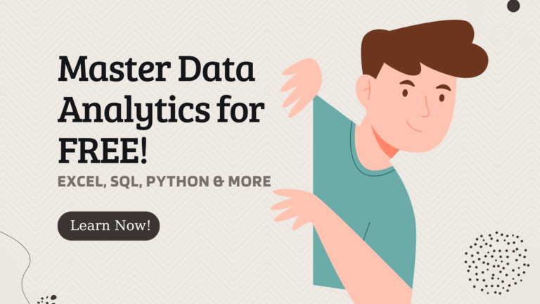 Want to master Data Analytics without spending a penny?