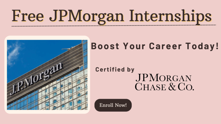 Boost Your Career with Free JPMorgan Virtual Internships