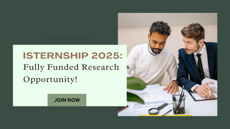 Dreaming of an international research internship? with the Fully-Funded ISTernship 🌍