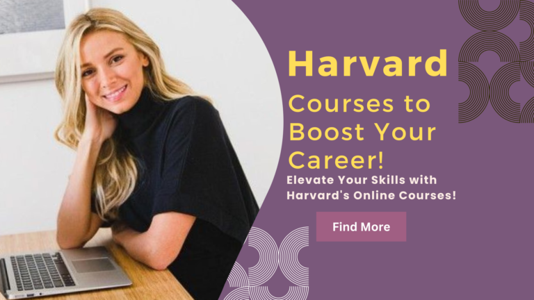 Elevate Your Skills with Harvard's Online Courses!