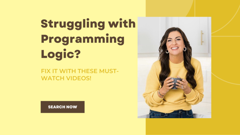 Master Programming Logic & Problem-Solving!
