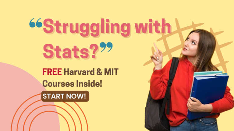 Struggling with Statistics? These Free Courses Will Make You a Pro!