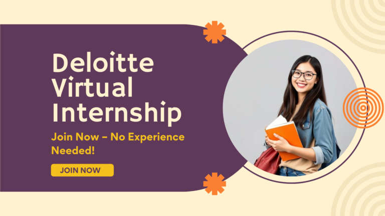 Get Real-World Experience with Deloitte – for FREE!