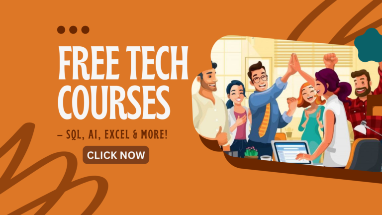 Master SQL, Blockchain, HTML & CSS, Excel, and Generative AI – For Free!