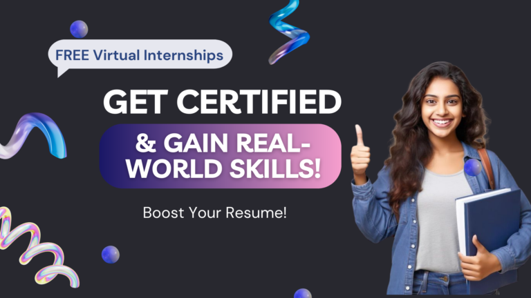 5 Free Virtual Internships to Boost Your Resume!