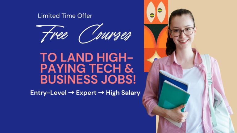 Land High-Paying Jobs in Tech & Business – For Free!