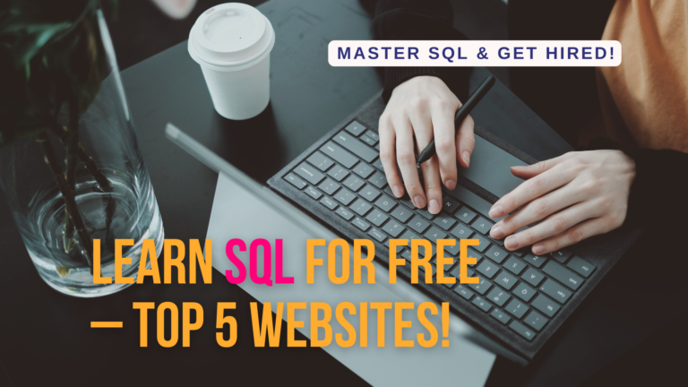Master SQL for FREE with These 5 Powerful Websites!