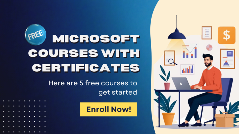 Free Microsoft Courses with Certificates!