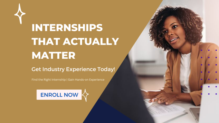 Find Your Dream Internship – Real Opportunities to Boost Your Career!