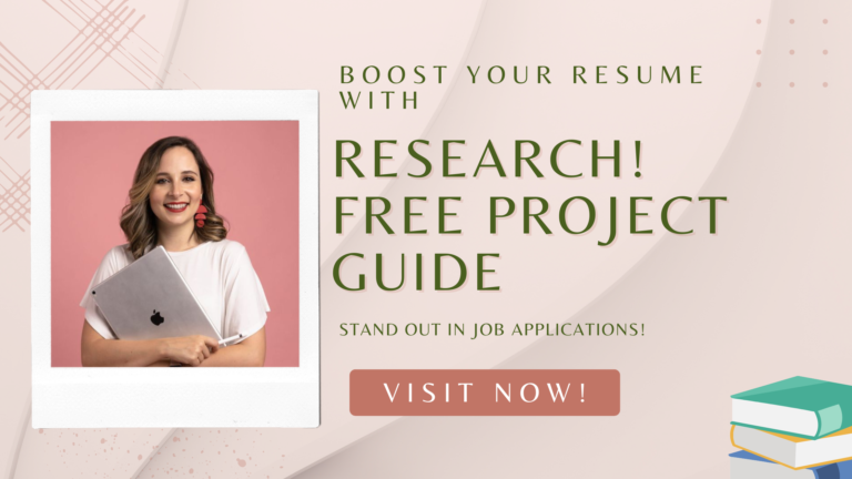 Boost Your Resume with a Deep Research Project!