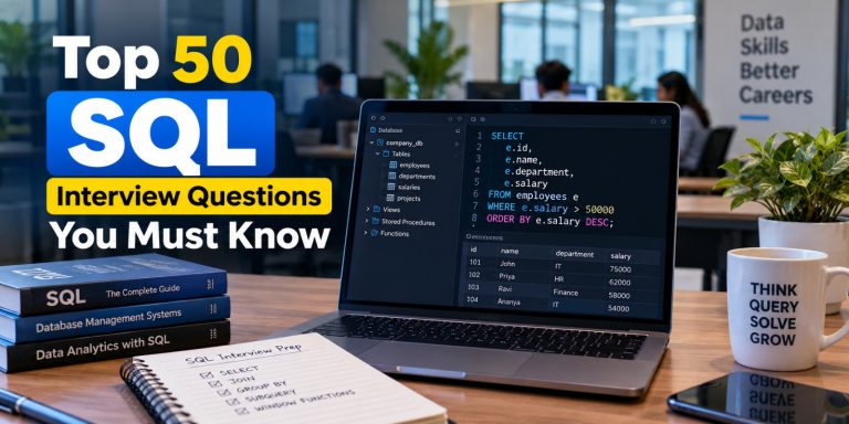 Top 50 SQL Interview Questions