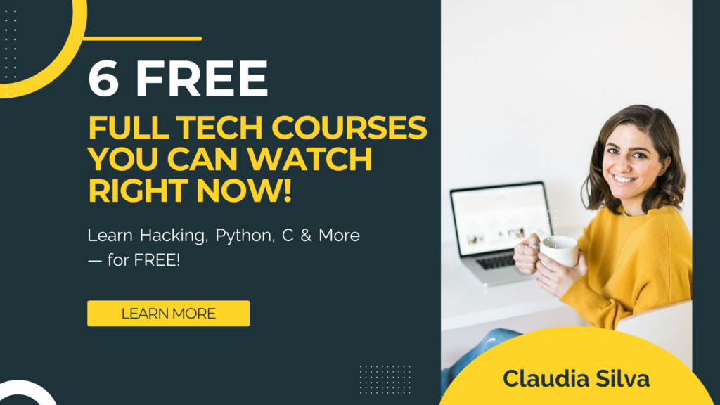 fast-paced private tech training & free tutorials for... 6 Free Full Tech Courses You Can Watch Right Now