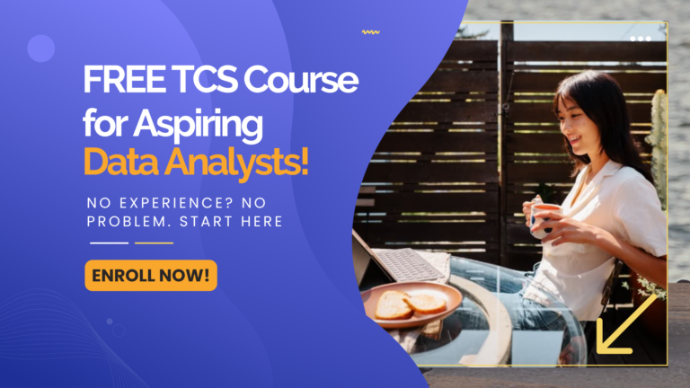 Break Into Data Analytics for FREE with TCS!