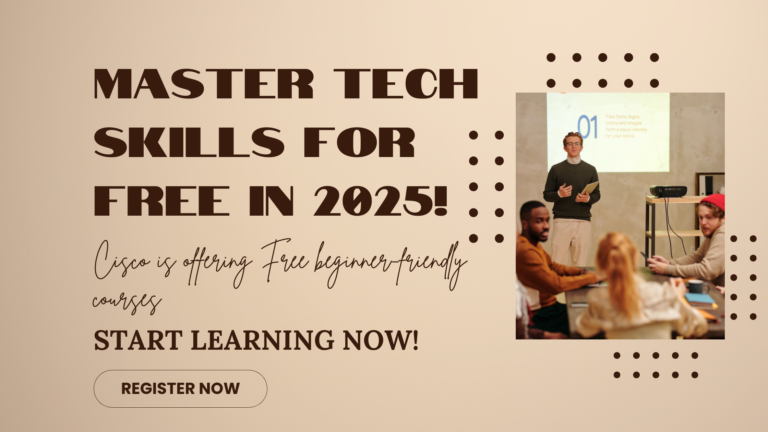 🚀 Upgrade Your Tech Skills in 2025—For FREE!