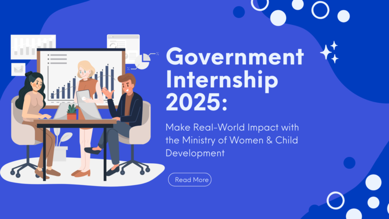 Ministry of Women and Child Development Internship 2025