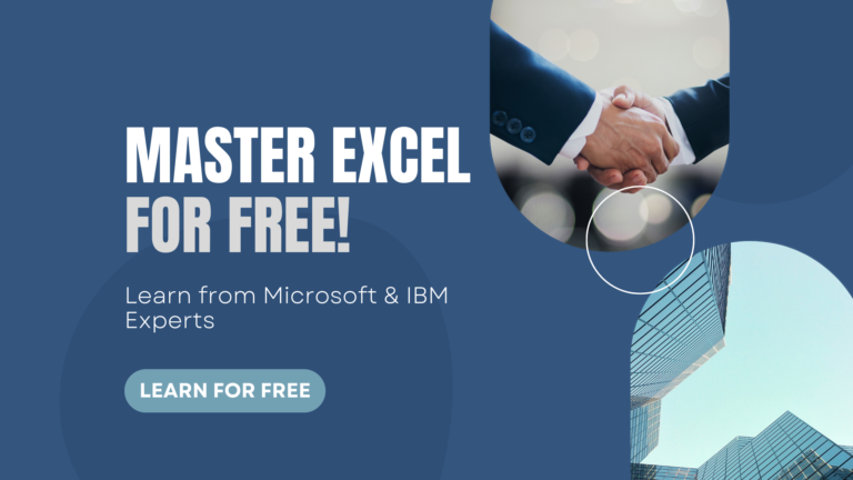Master Excel for FREE – Work Smarter, Not Harder!