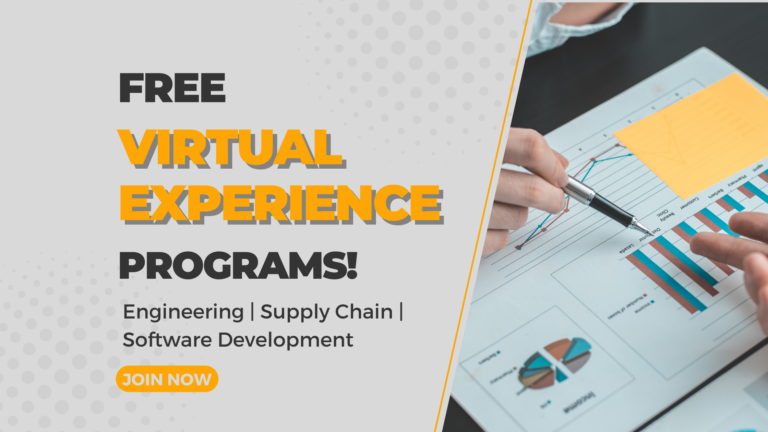 Free Engineering & Supply Chain Virtual Experience Programs!