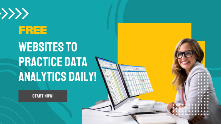 4 Free Websites to Practice Data Analytics Skills Daily (No Signup Needed!)