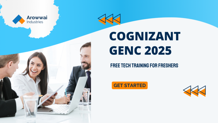 Cognizant GenC Program 2025: A Golden Opportunity for Fresh Graduates
