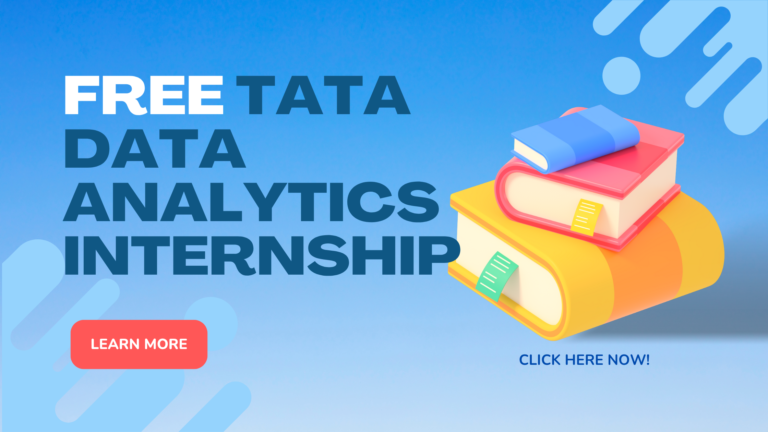 FREE TATA Data Analytics Virtual Internship for Beginners (With Certificate)