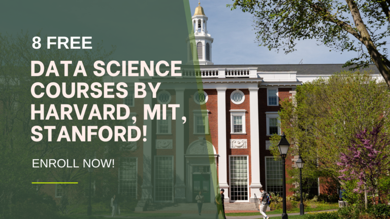 8 Best Free Data Science Courses from Harvard, MIT & Stanford