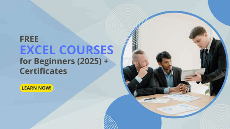 4 Free Excel Courses with Certificates to Kickstart Your Data Analytics Journey (2025)