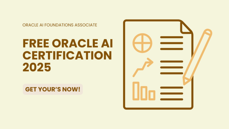Oracle AI Foundations Associate: Free AI Certification to Boost Your Career