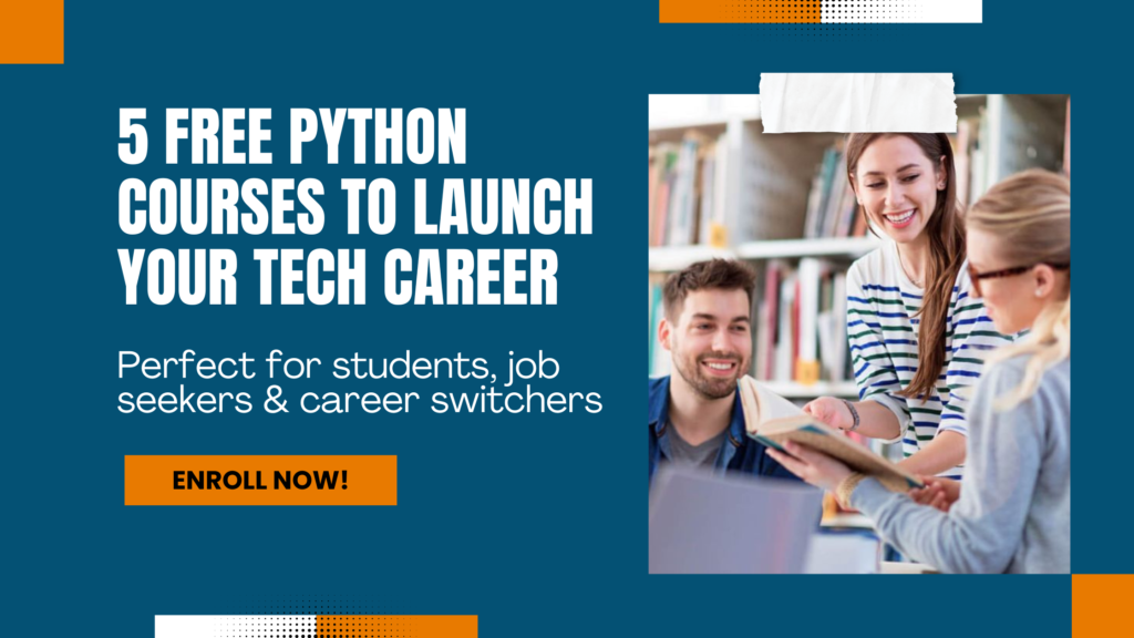 5 FREE Python Courses for Beginners by Harvard, IBM, Udacity & More