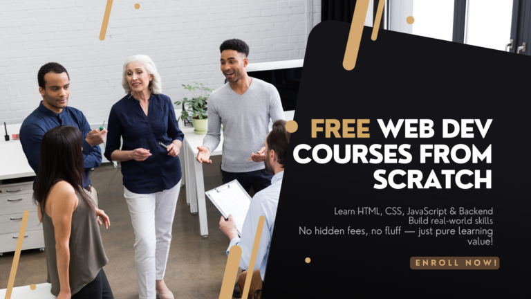 Become a Web Developer for FREE — No Degree Needed!