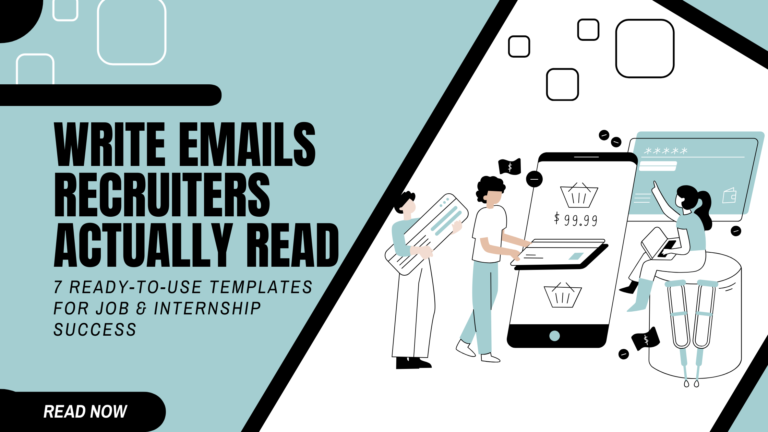 7 Ready-to-Use Email Formats to Impress Recruiters