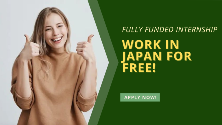Fully Funded Japan Internship Program 2025 – Free Flights, Stipend & Certificate!