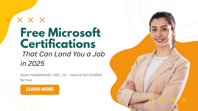 Top 3 Free Microsoft Azure Certifications to Boost Your Tech Career in 2025