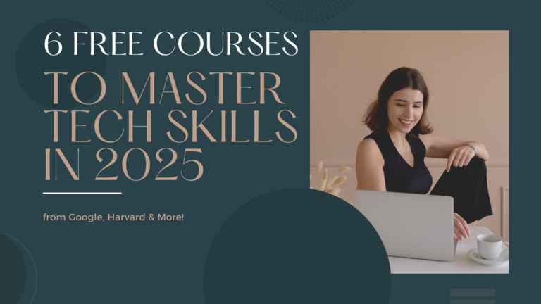 6 Free Courses to Learn the Most In-Demand Tech Skills